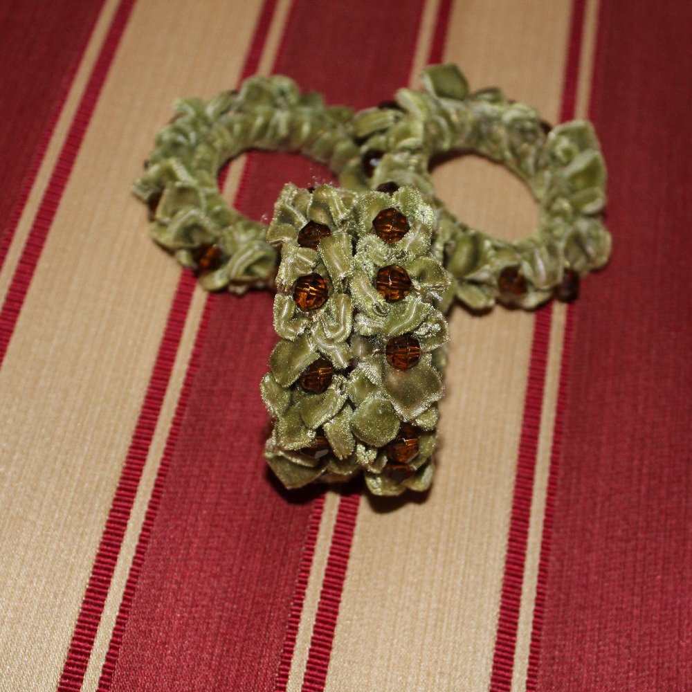 4 napkin rings